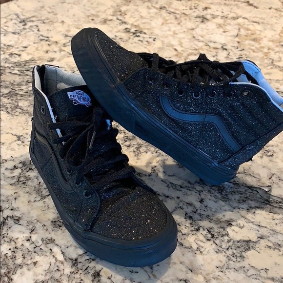 Vans Other - Sparkly girls sk8-hi VANS